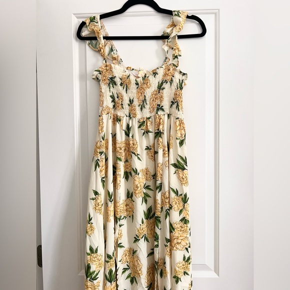 Agua Bendita Leandra Maxi Floral Dress - Size US Medium - Picture 8 of 9